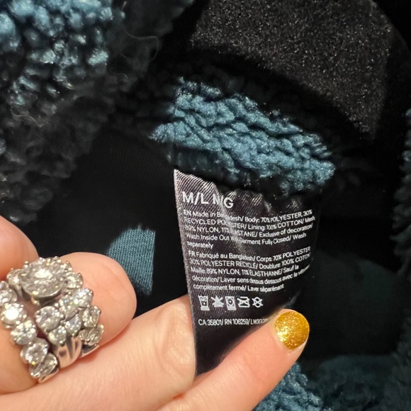 Sold out lululemon fleece half zip funnel neck oversized - Picture 5 of 5